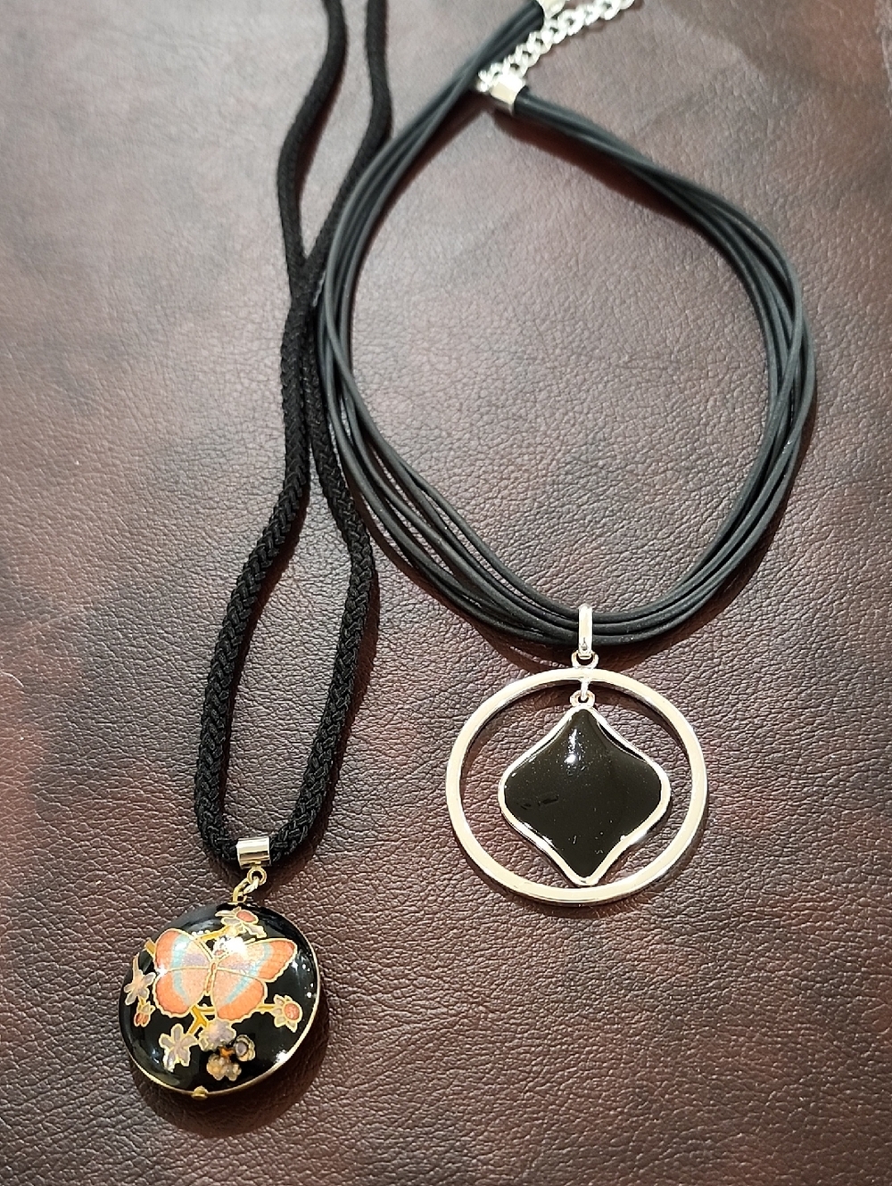 Pair Of Pendant Necklaces